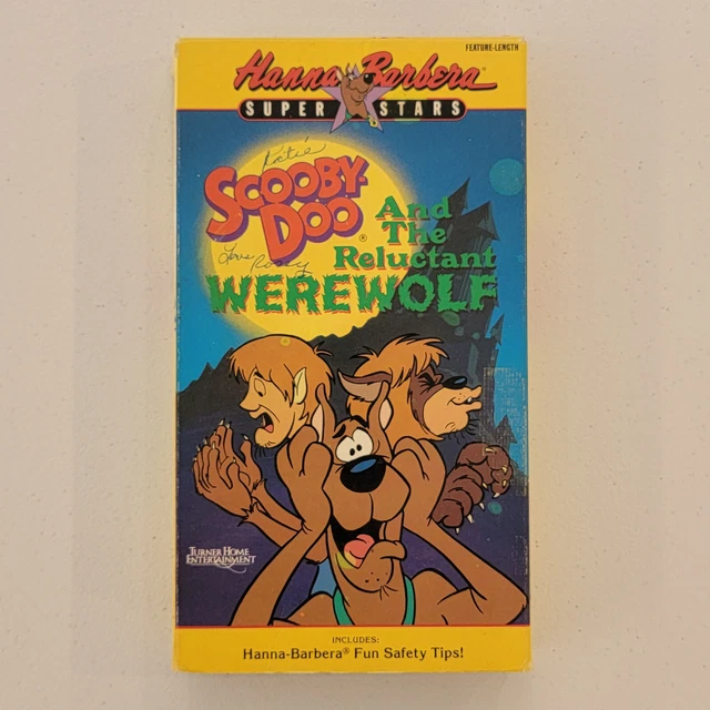 Scooby-Doo And The Reluctant Werewolf VHS 1988 ANIMATION SPOOKY HALLOWEEN FAMILY