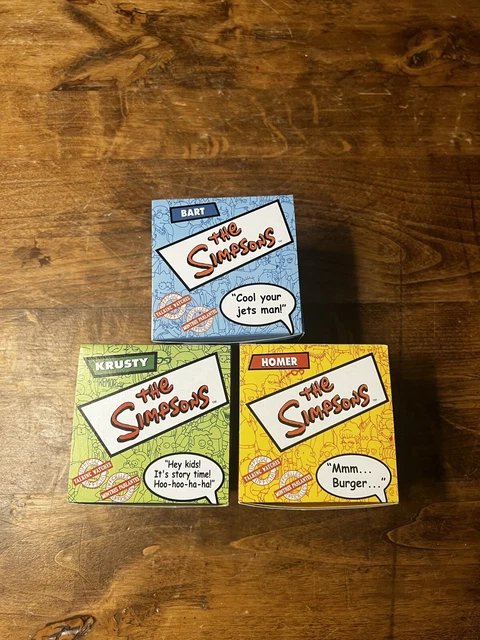 The Simpsons Burger King talking watches 2002