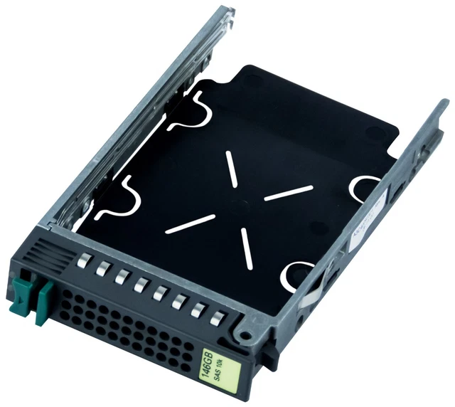 thumbnail image 2 of Fujitsu 2.5" HDD Caddy Frame A3C40135103 For Primergy TX120 TX200 TX300 S2-S7 – SATA/SAS, Refurbished 2 of 3