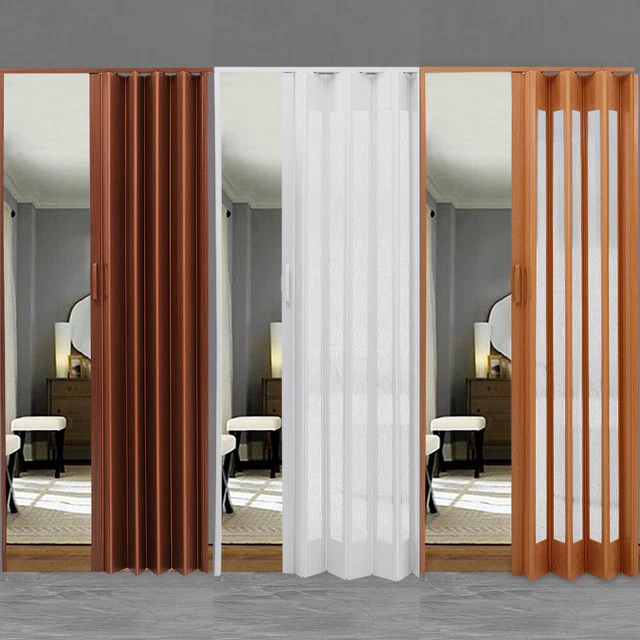 FOLDING DOOR SLIDING Modern Accordion Living Room Divider Panel Doors