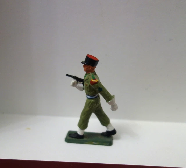 Lot De Figurines Starlux Vintage - Soldats GI Et Légionnaires En Plastique Peint