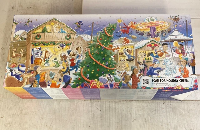 RED BULL VARIETY Advent Calendar 2025 Christmas Pack in hand ready to