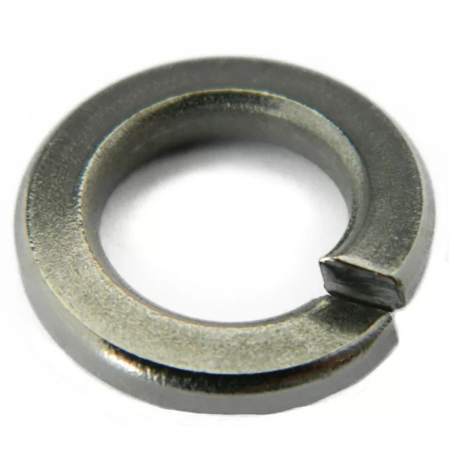 Stainless Steel Split Lock Washers Spring Medium  #4 Qty 50