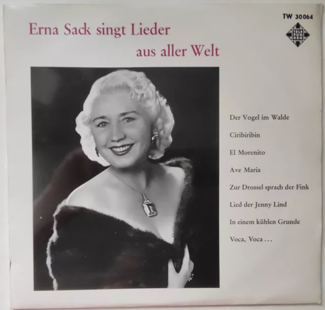 Erna Sack - singt Lieder aus aller Welt
