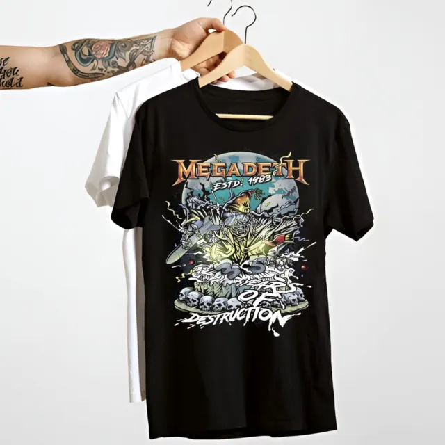 Rare Megadeth Dystopia Album Shirt Gift Funny Men S-5XL T-Shirt P333