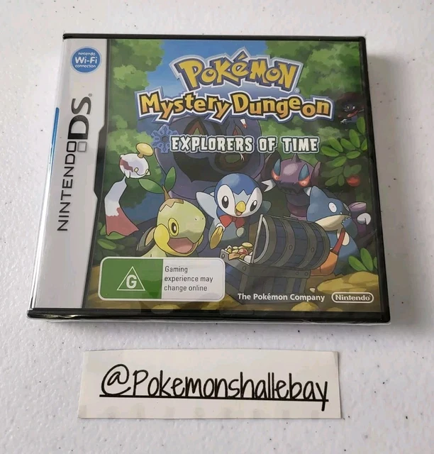 POKEMON MYSTERY DUNGEON Explorers of Time - Nintendo DS *FACTORY SEALED ...