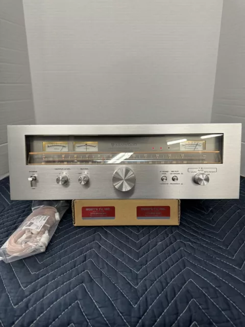 Kenwood Kt-8300 Vintage Stereo Analog Am/Fm Tuner - Serviced - Cleaned - Tested