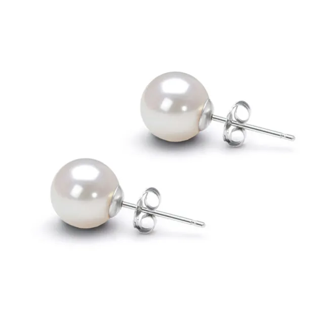 Akoya Pearl Earrings 5-10mm AAA Japanese Akoya Pearl Earring Studs Earrings Sets