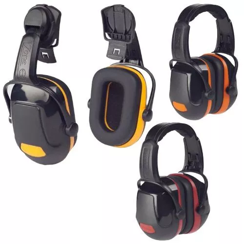 Scott Safety Zone 1 2 Helmet Mount Ear Defenders Headband Hearing Protectors NEW