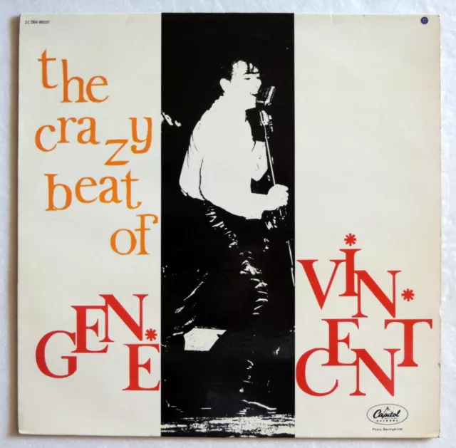 ROCK & ROLL // GENE VINCENT the crazy beat of Gene Vincent .(1976) 33T-LP  (FR)