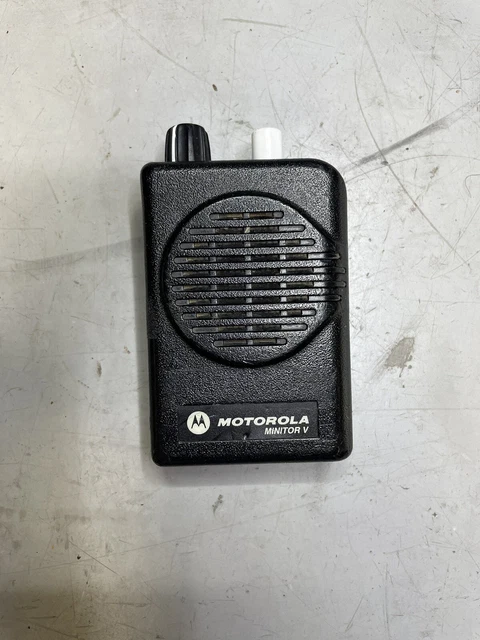 Motorola Minitor V Pager 151 - 158.9975 MHz 2-Ch  - UNTESTED