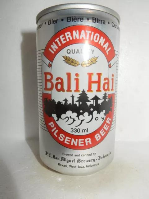 OCOC BALI HAI  PILSENER Beer can from INDONESIA (330ml)  Empty !!