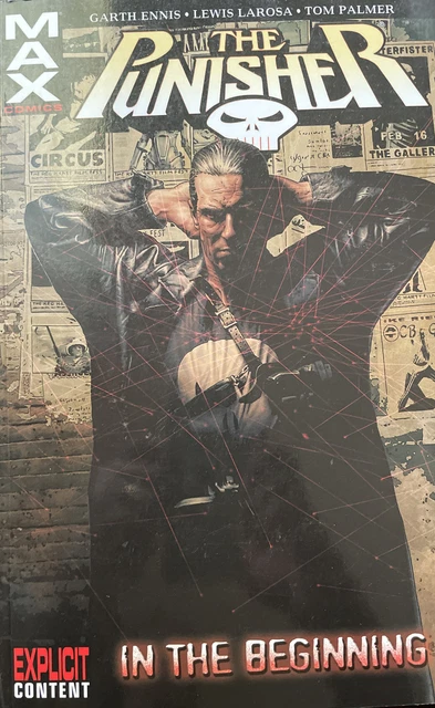 Punisher # 1: In The Beginning - MAX Comics/ Marvel - By Ennis, Larosa, Palmer