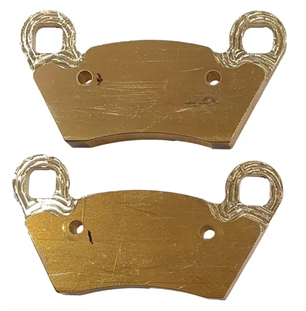 Solid Brass Brake Pads for Polaris 2202413 2202097 1910672 1910514 Ranger Rear