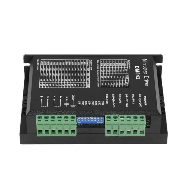 CNC Digital Microstep Driver DM542 Pilote De Moteur Pas à Pas 2 Phases