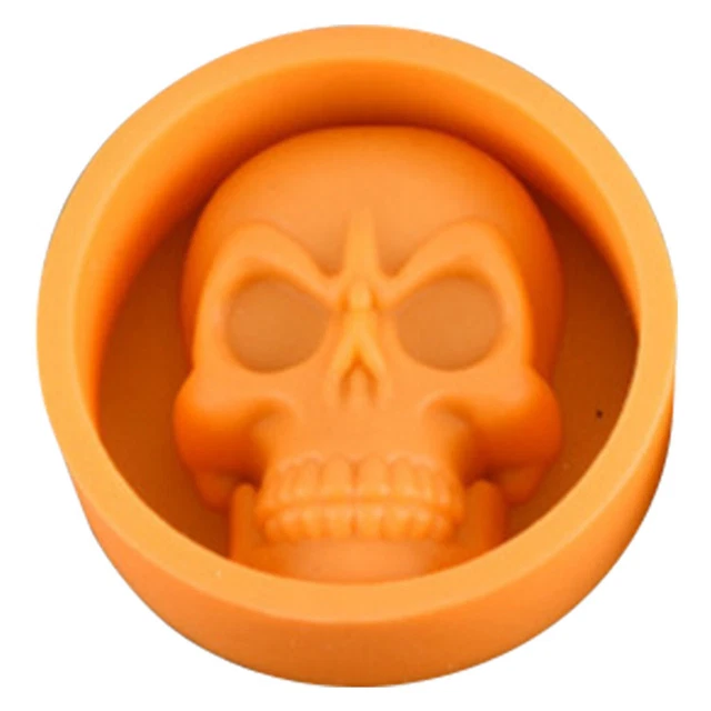 Molde de pastel calavera, Halloween HAZLO TÚ MISMO molde de pastel de silicona, apto para la fabricación