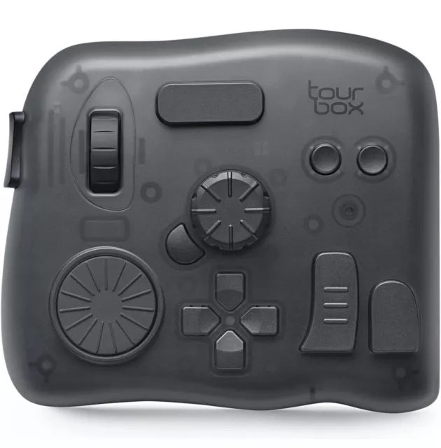 TourBox Elite, Special Edition Black Translucent, Bluetooth Controller