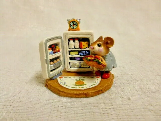Wee Forest Folk Midnight Snack Special Edition M-201 Mouse Figurine