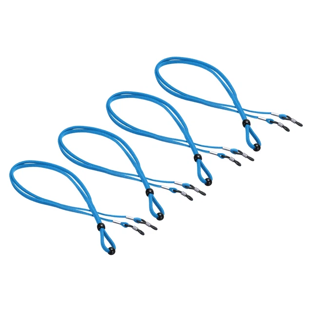 4 pz cinturino per occhiali da sole unisex regolabile supporto per occhiali blu cielo