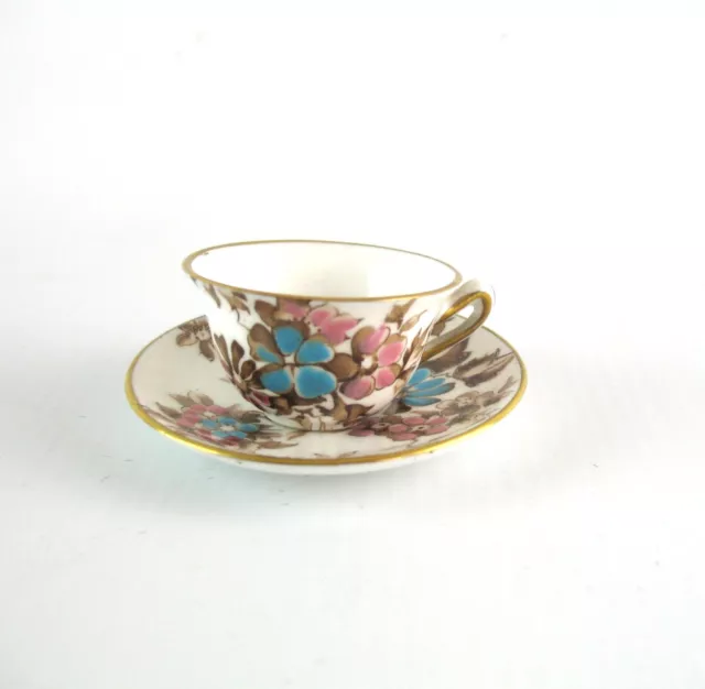 Crown Staffs England Miniature Cup & Saucer