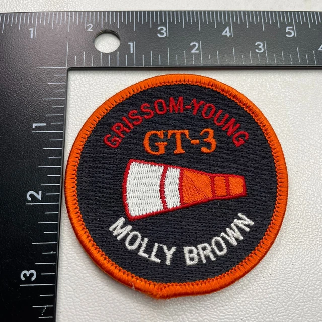 NASA GEMINI 3 GT-3 Space Mission Molly Brown Patch 261D