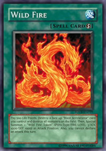 Wild Fire - FOTB-EN039 - Common - 1st Edition - YuGiOh