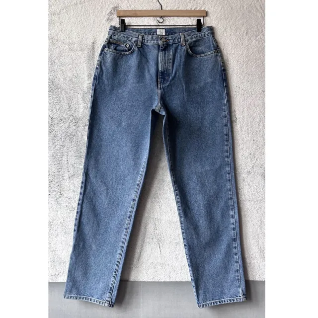 Vintage Calvin Klein High Rise Tapered Easy Fit Jeans 32 x 32 Size 14
