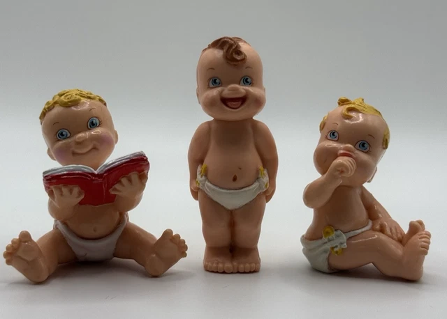 Lot De 19 Figurines Babies Magic Diaper, Babies, Babies PACIOCCHINI - Occasion