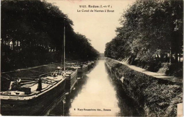 CPA REDON - La Canal de Nantes a Brest (357081)