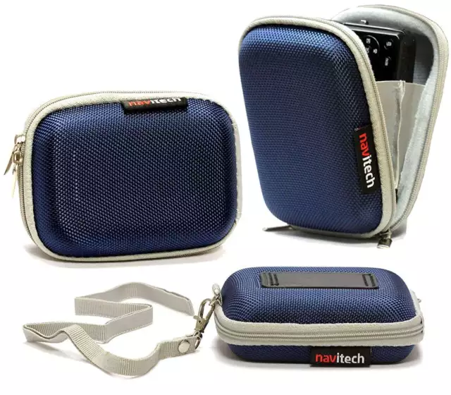 Navitech Blue Case For The AbergBest 21 Mega Pixels 2.7"