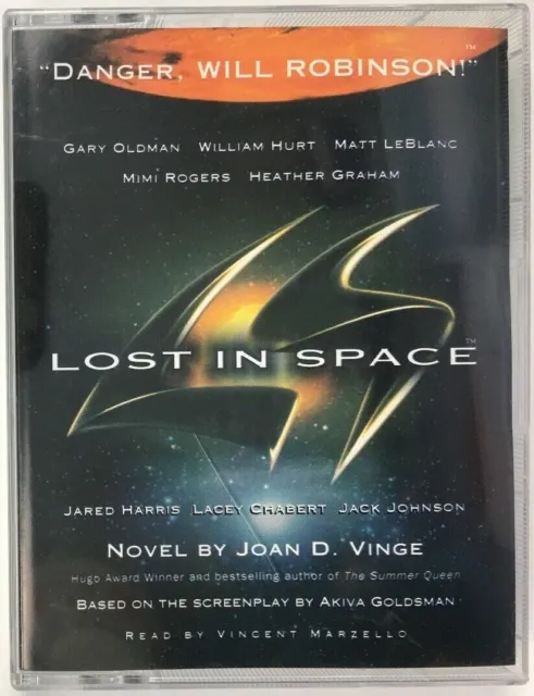 Lost In Space Movie Novel 1998 Audio Book by Vincent Marzello 2 x Cassette - New