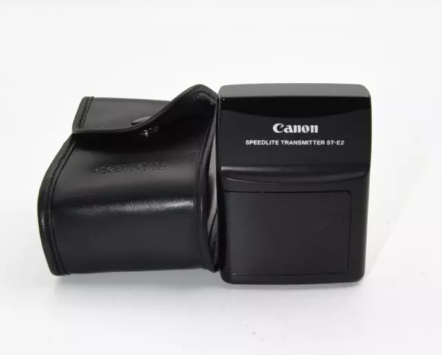 Transmisor Canon Speedlite ST-E2 con estuche