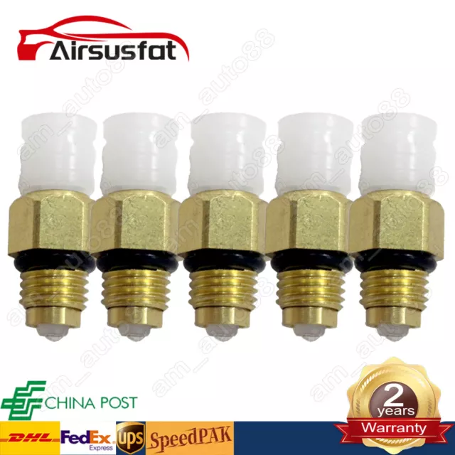 5X Air Suspension Valves M8 Air Fitting Connectors for Benz W220 W221 W164 W211