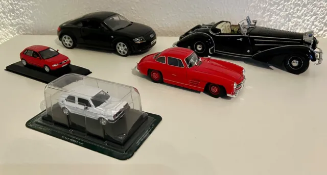 5 x Modell-Autos aus Sammlung / 1:18 -  1:43  !!