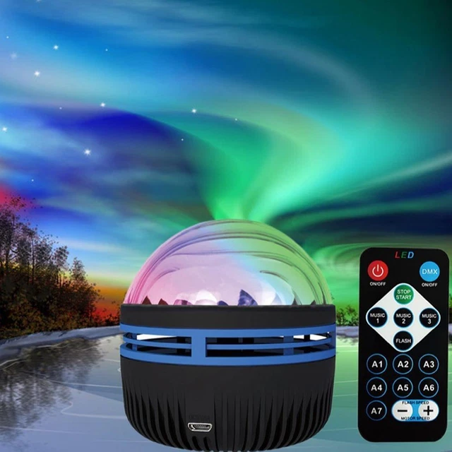 Aurora Light Projector, Northern Light Galaxy LED Lamp, with Remote Control