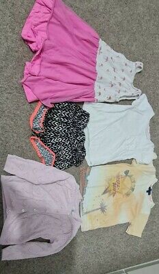 3 4 Years Girl Make a bundle Summer pink dress cardigan t-shirt  shorts