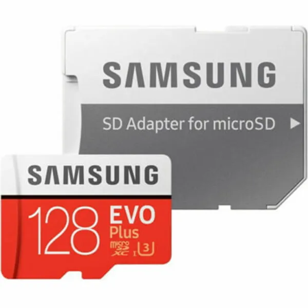 Samsung EVO PLUS MicroSDHC memory card 128GB UHS-I U1 Class 10 60/100MB/s