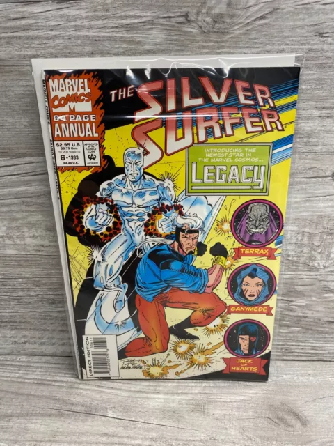 Marvel Comics Silver Surfer Annual #6 Modern Age 1993 Comic Book