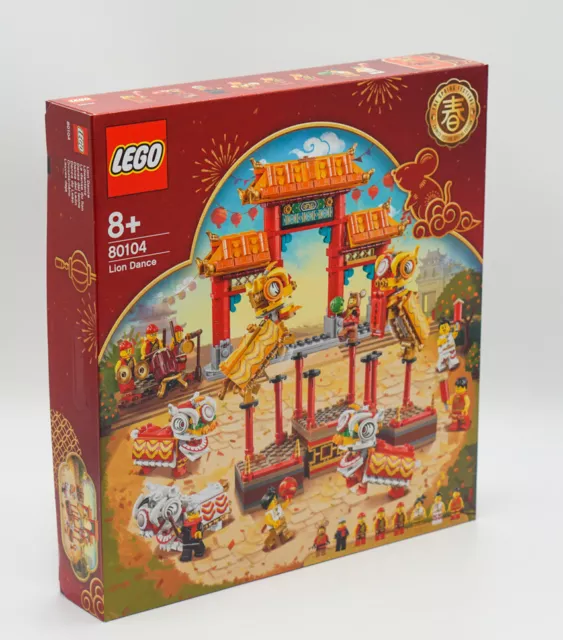 LEGO Asia/Saisonal - Löwentanz (80104) - NEU/OVP