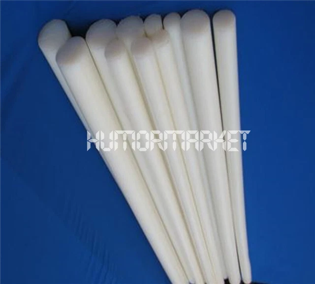 20pcs Diameter 2mm length 250mm White ABS Styrene Plastic Round Bar Rods