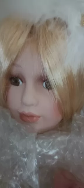 Heritage Signature Doll Winter Wonder White With Angel Wings NIB/ BOffer