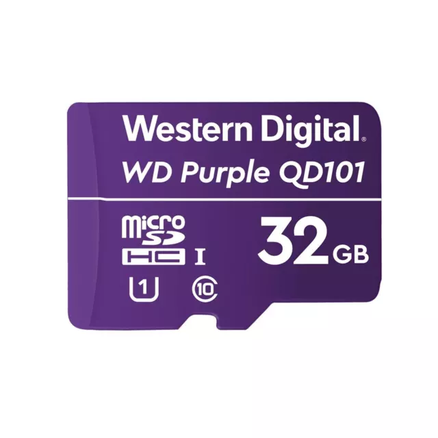 Western Digital WD Purple SC QD101 32 GB MicroSDHC Class 10 (WDD032G1P0C)