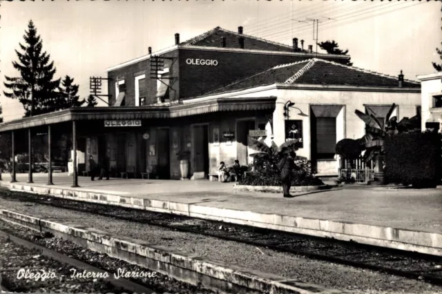 Novara Oleggio Interno Stazione Binari F. Grande  spedita