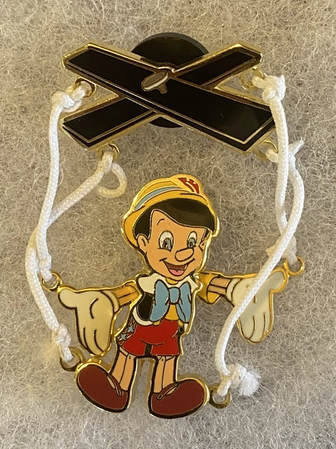 Disney World 2003 Pin Pinocchio Marionette On Strings Limited Edition Of 1500 Disney World 2003 Pin Pinocchio Marionette On Strings Limited Edition Of 1500