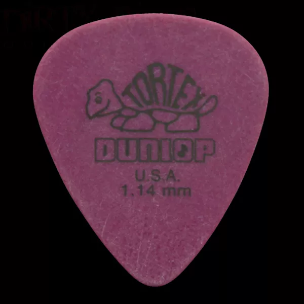 Dunlop Tortex Standard Guitar Picks Purple 1.14mm - 6 10 12 20 or 24