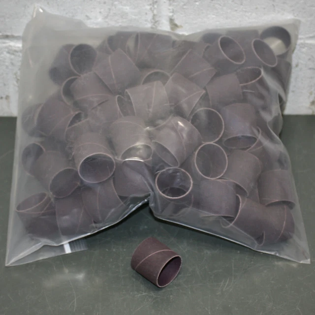 (97) Merit Spiral Band 08834196066, 1-1/2" x 1-1/2", 120 Grit, Sanding Roll