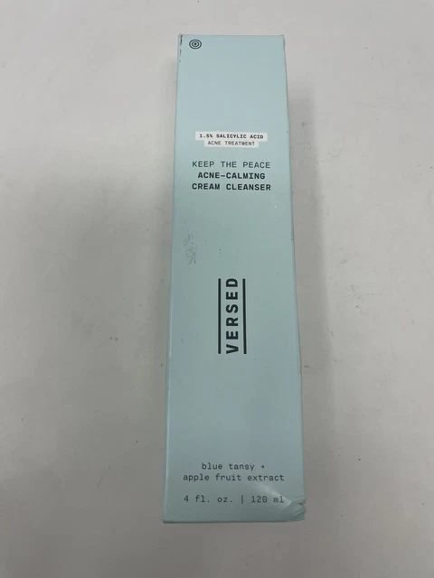 Limpiador en crema calmante para el acné Versed Keep the Peace - 4 fl oz