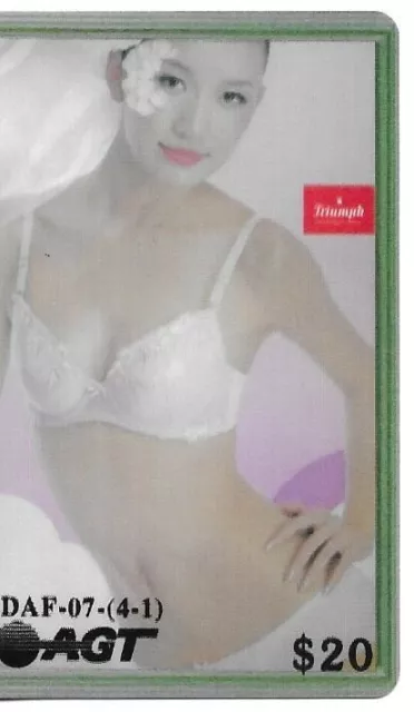 Rare / Carte Telephonique - Femme Sexy Sex Woman Girl Lingerie Sexe / Phonecard