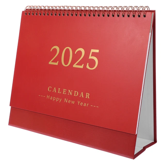 2024 2025 STAND up Calendar Small Desk 20242025 Table Flip Monthly