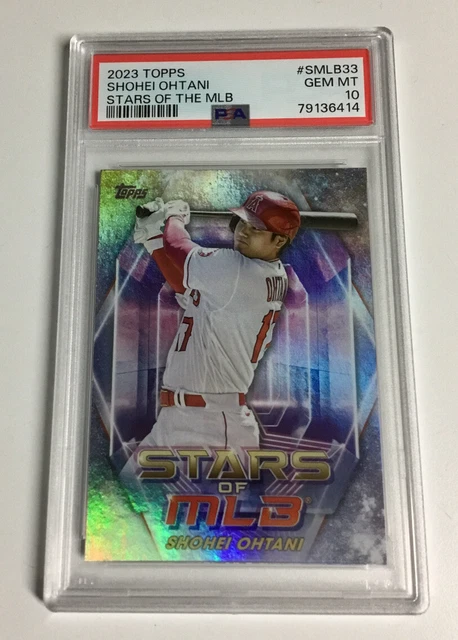 2023 TOPPS SHOHEI OHTANI Stars Of The MLB Card #SMLB33 Angels PSA